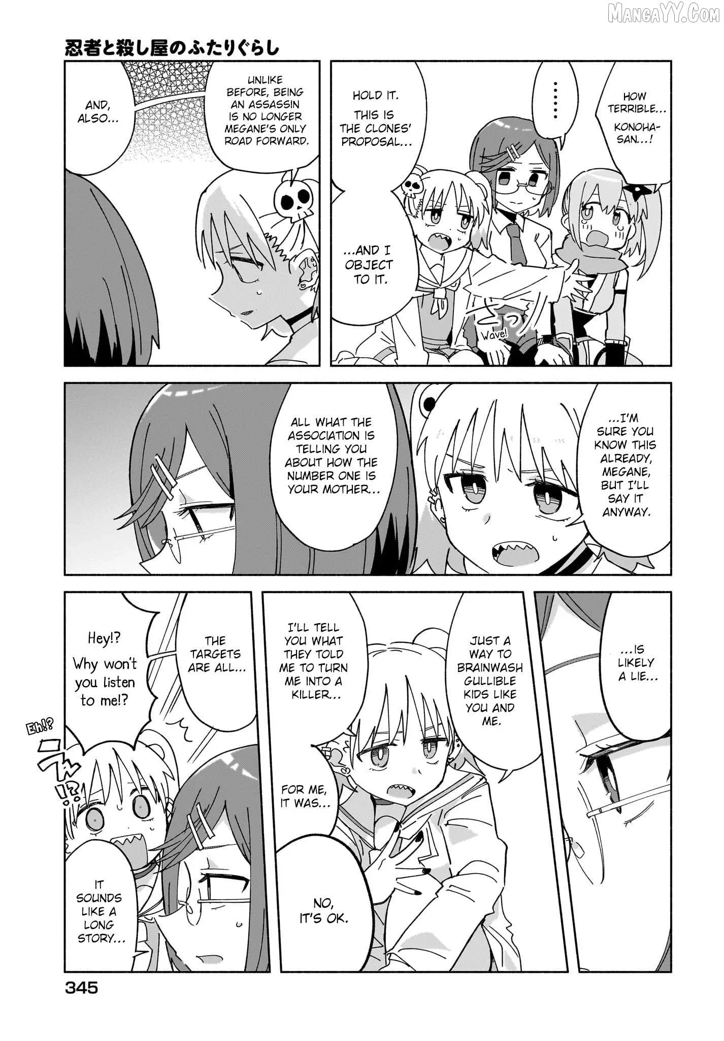 A Ninja and an Assassin Living Together Chapter 49 page 9