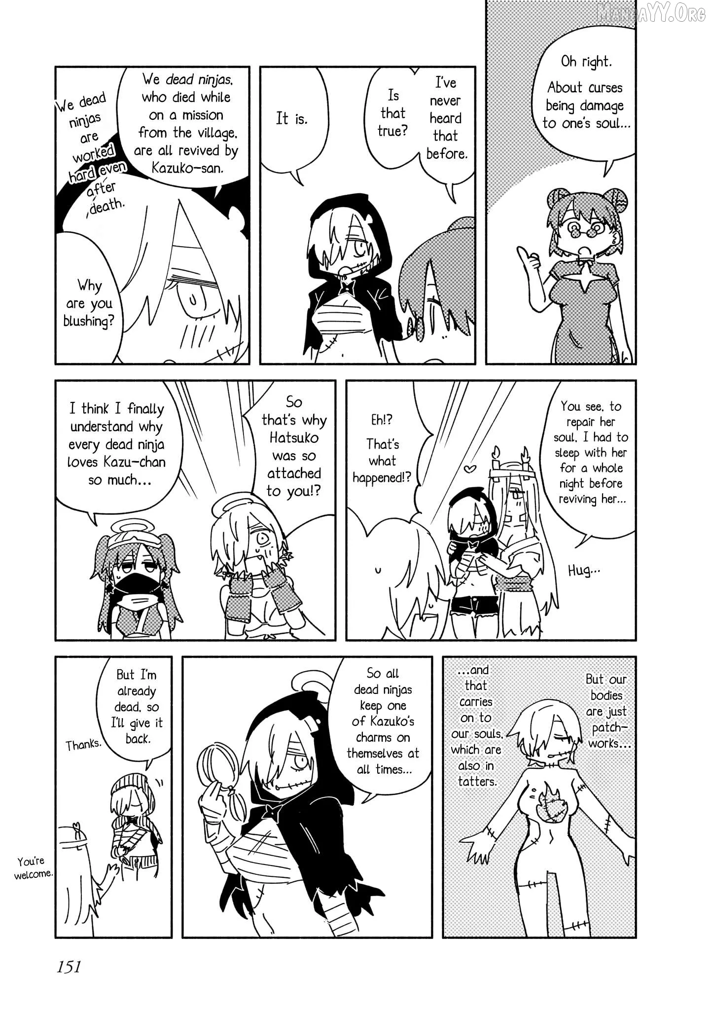 A Ninja and an Assassin Living Together Chapter 49.5 page 7