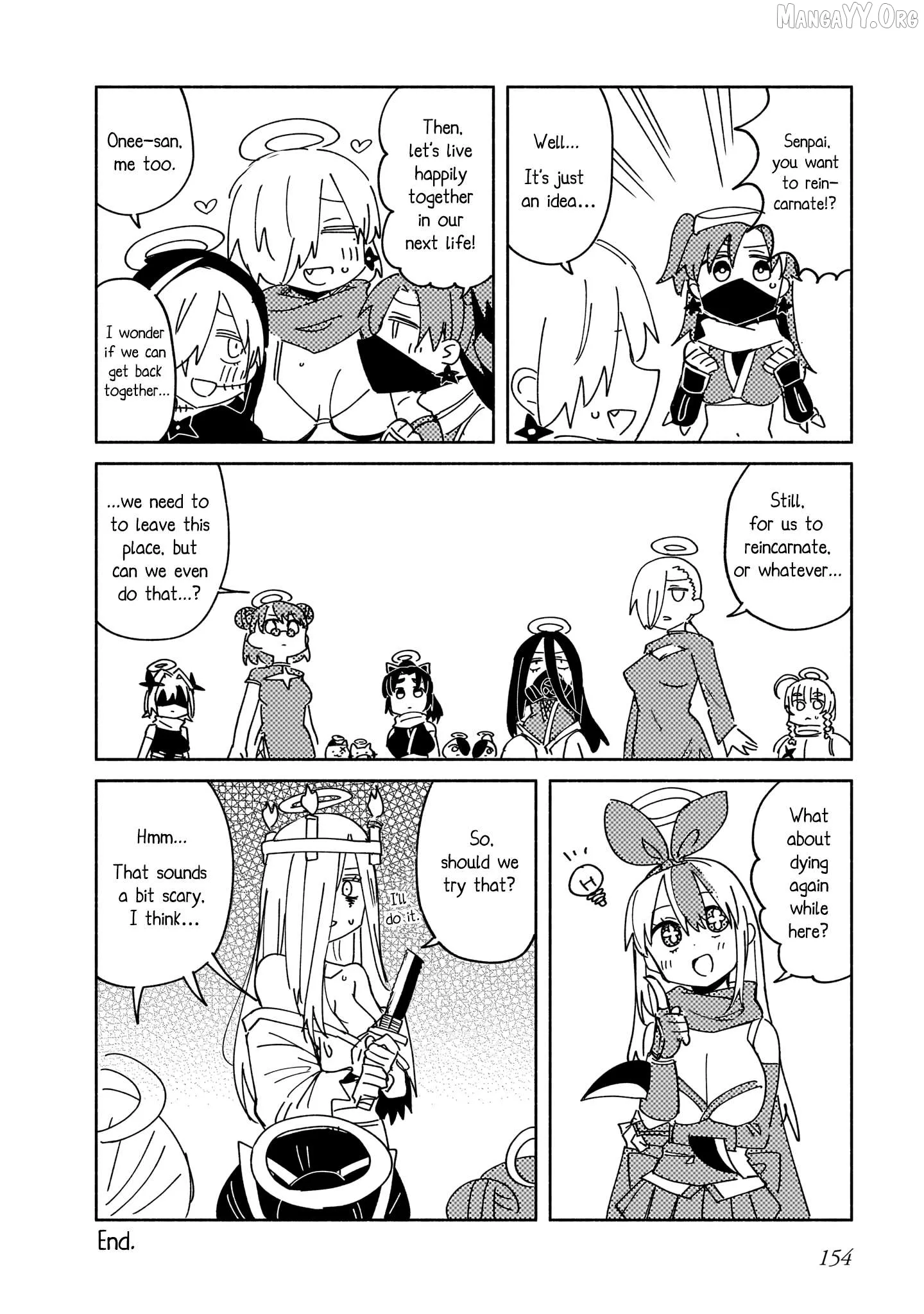 A Ninja and an Assassin Living Together Chapter 49.5 page 10