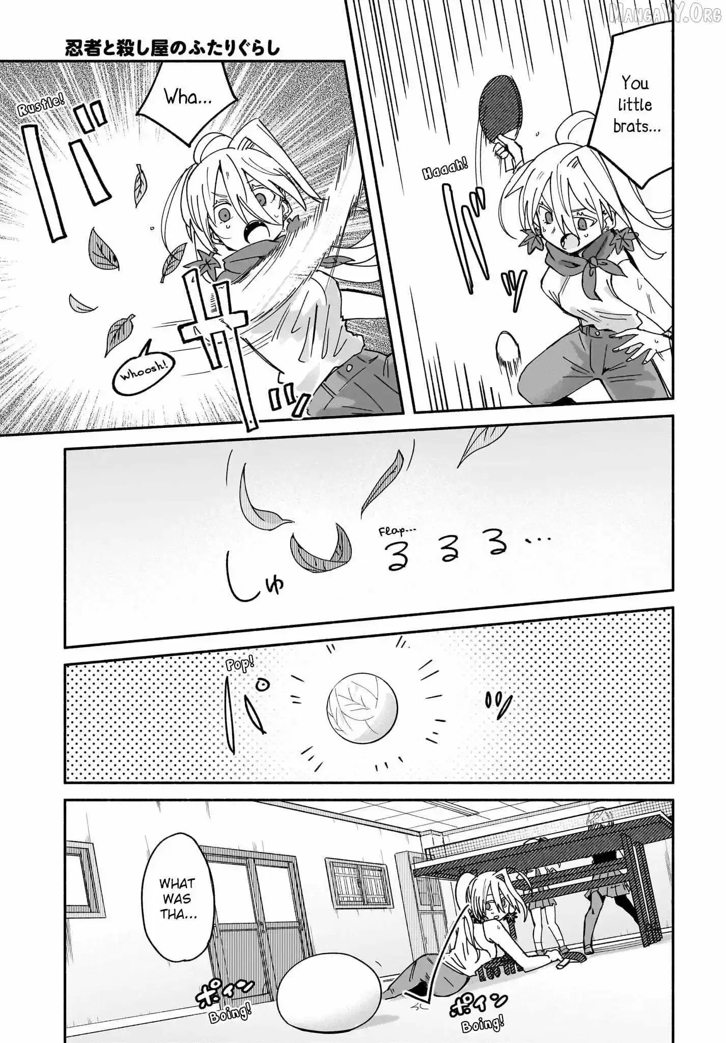 A Ninja and an Assassin Living Together Chapter 50 page 14