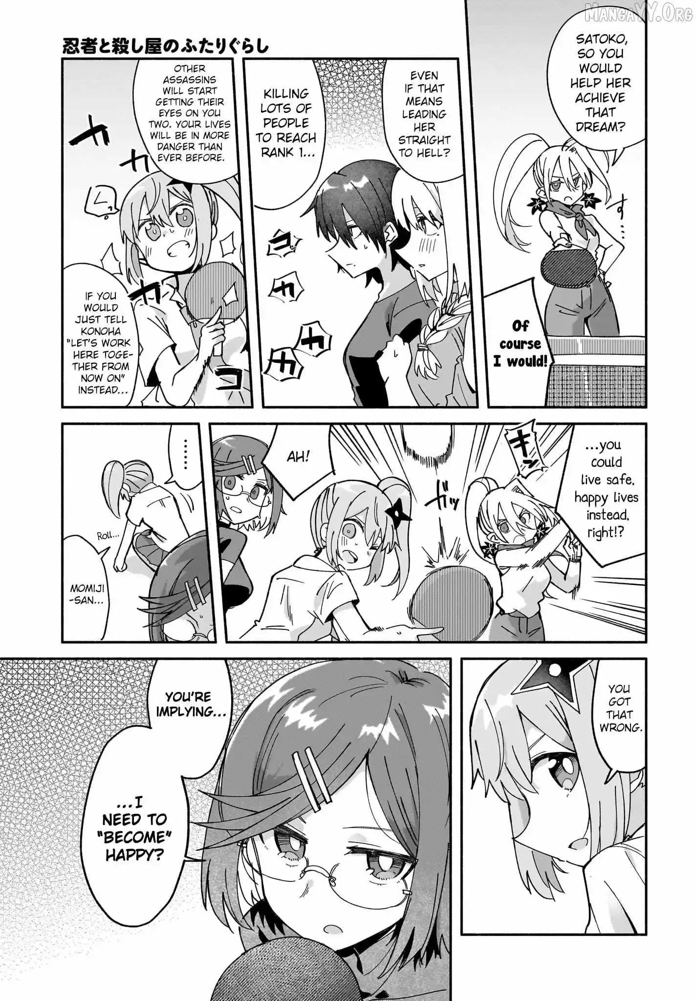 A Ninja and an Assassin Living Together Chapter 50 page 12