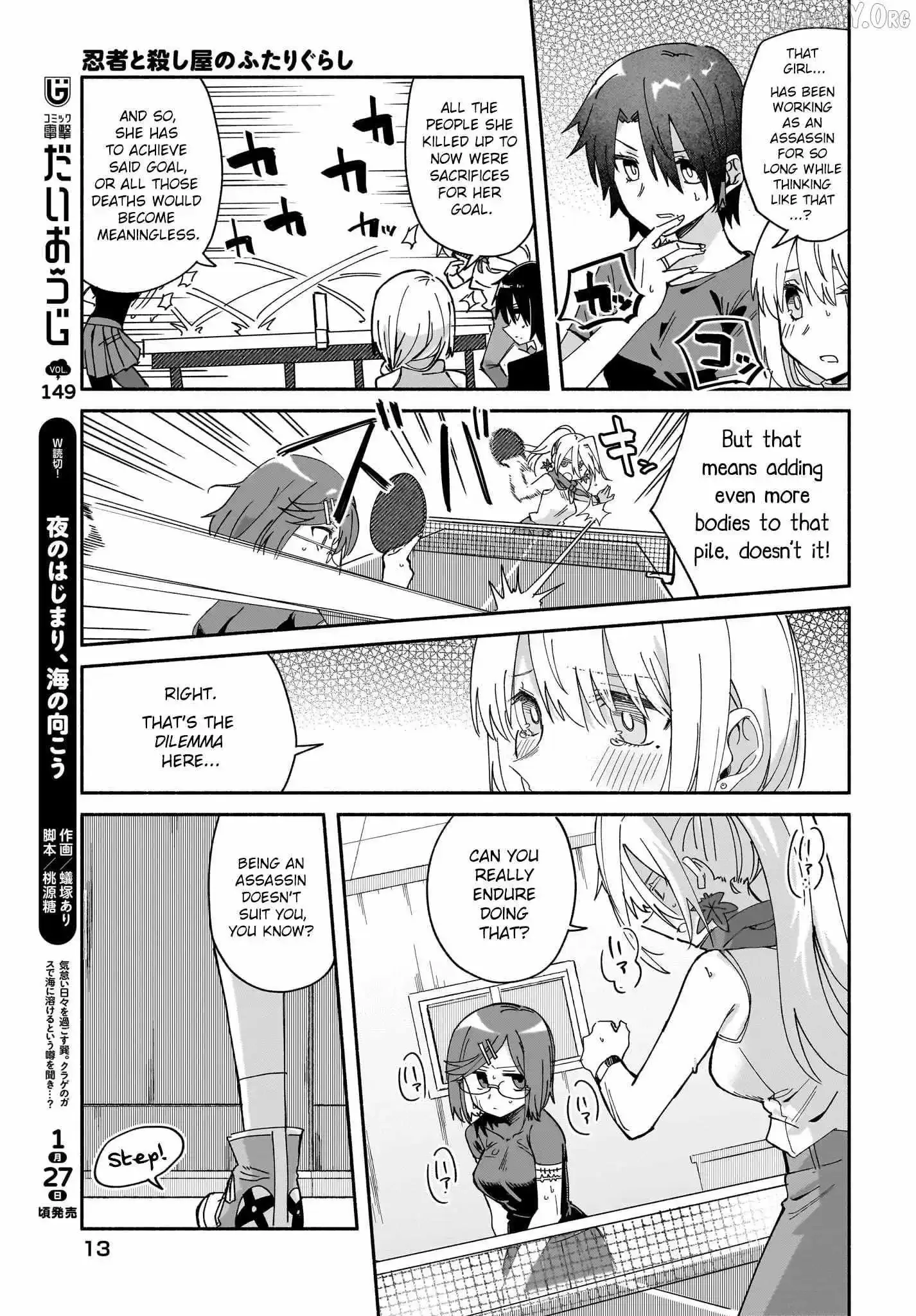 A Ninja and an Assassin Living Together Chapter 50 page 10