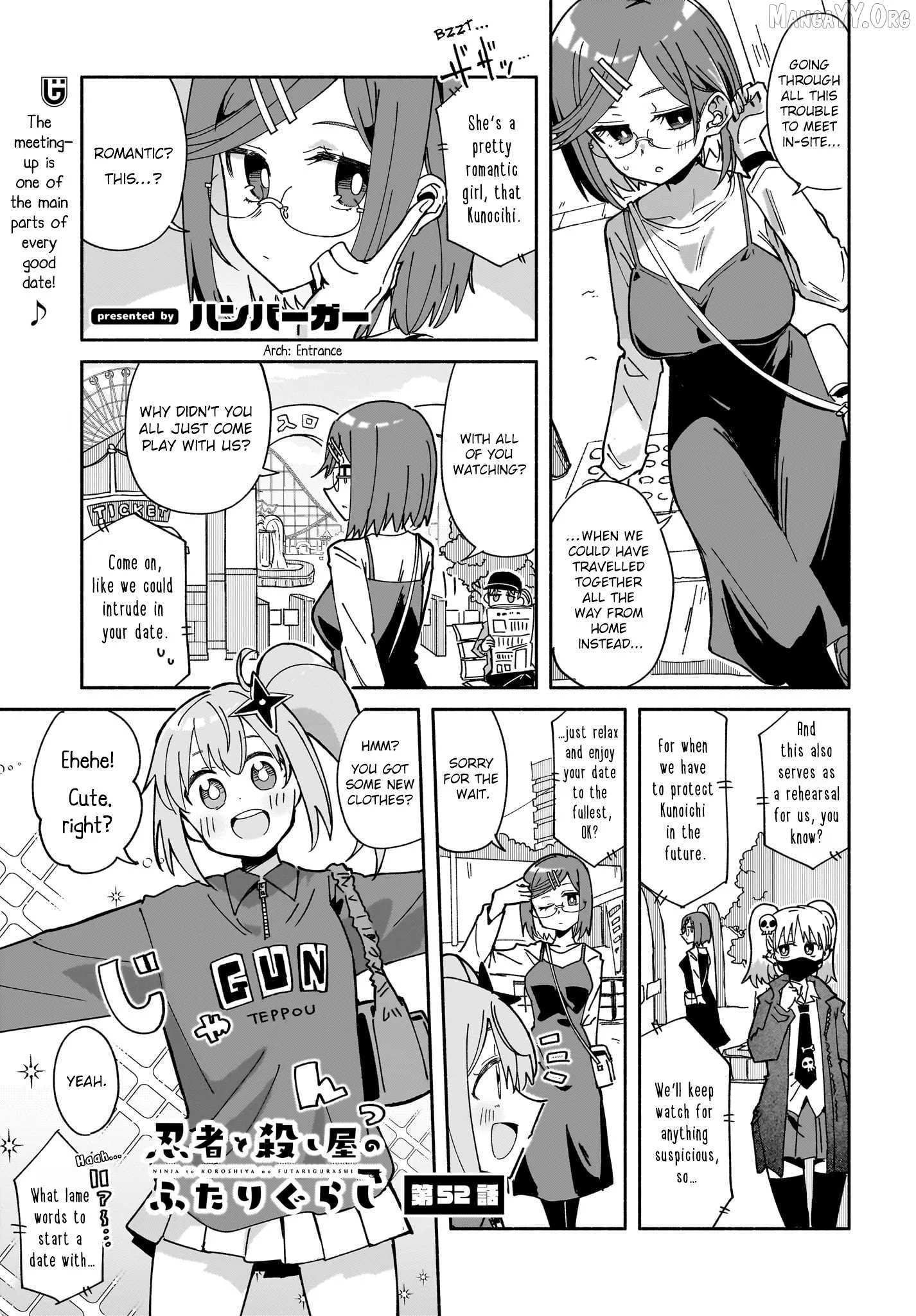 A Ninja and an Assassin Living Together Chapter 52 page 1
