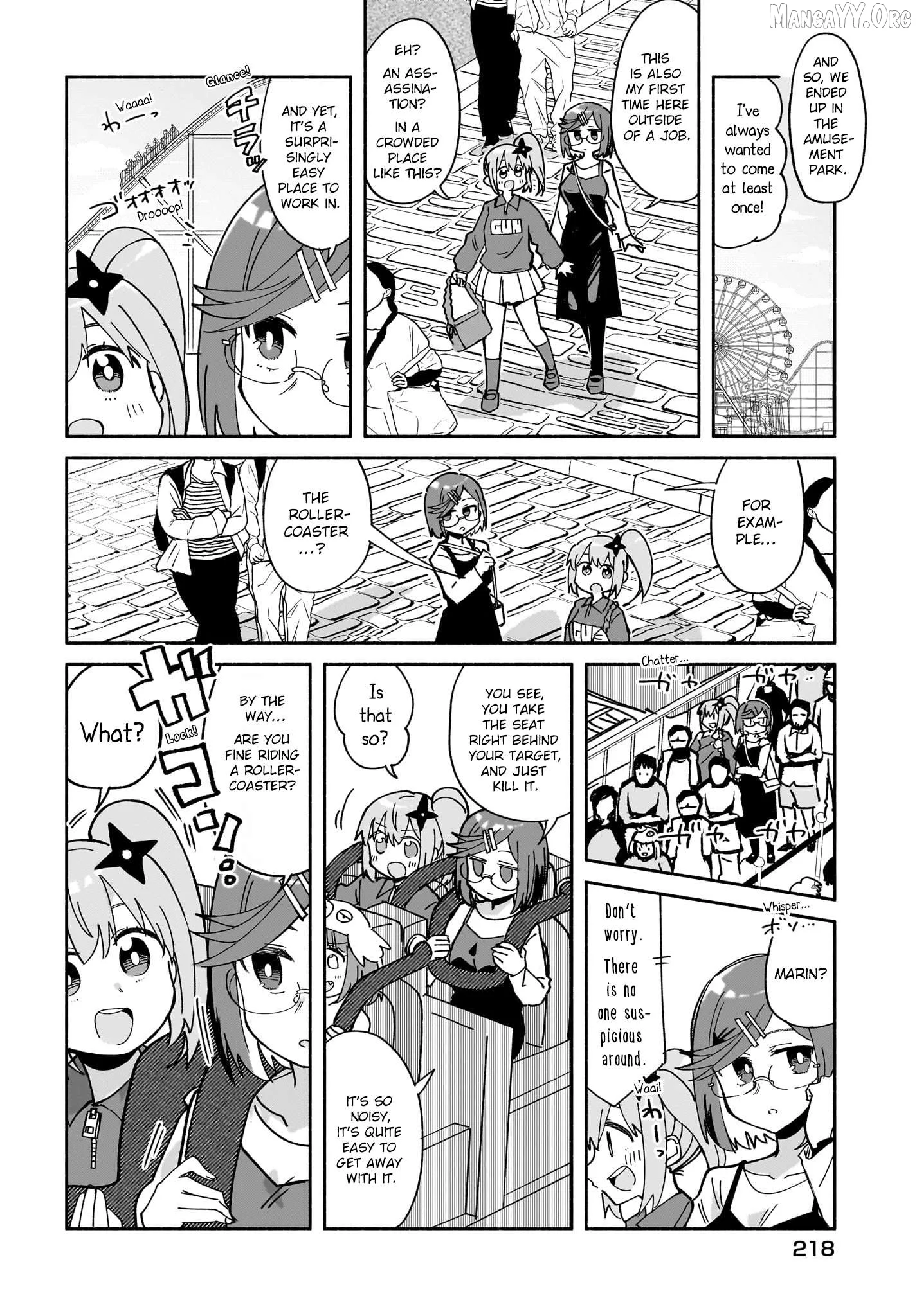A Ninja and an Assassin Living Together Chapter 52 page 4