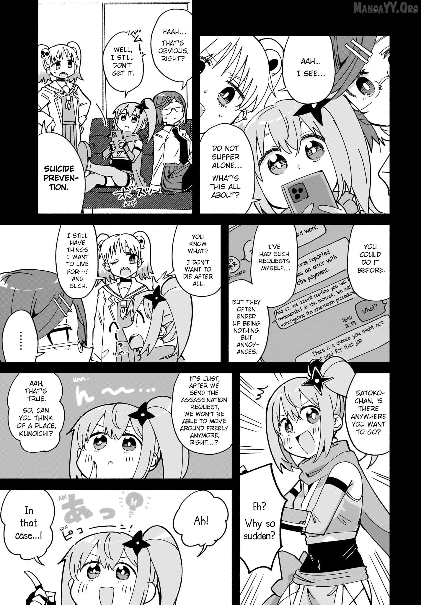 A Ninja and an Assassin Living Together Chapter 52 page 3