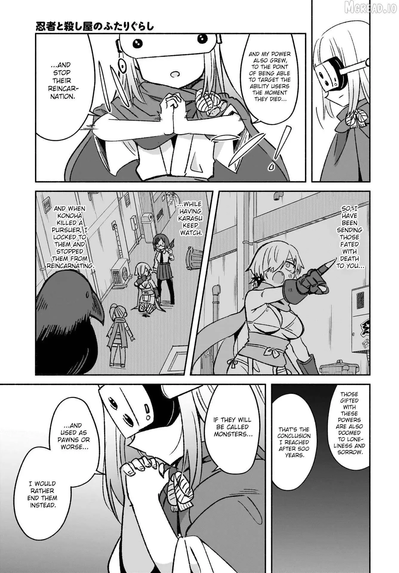 A Ninja and an Assassin Living Together Chapter 53 page 11