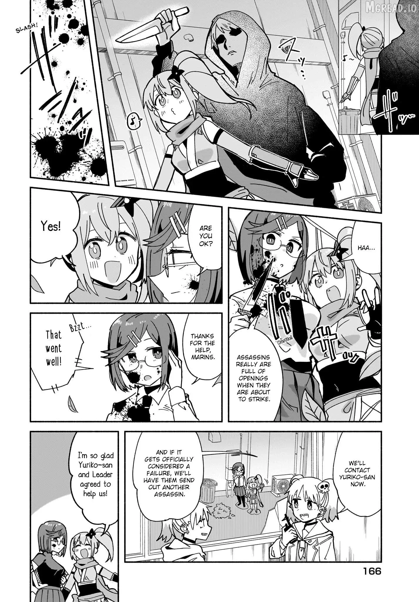 A Ninja and an Assassin Living Together Chapter 54 page 12