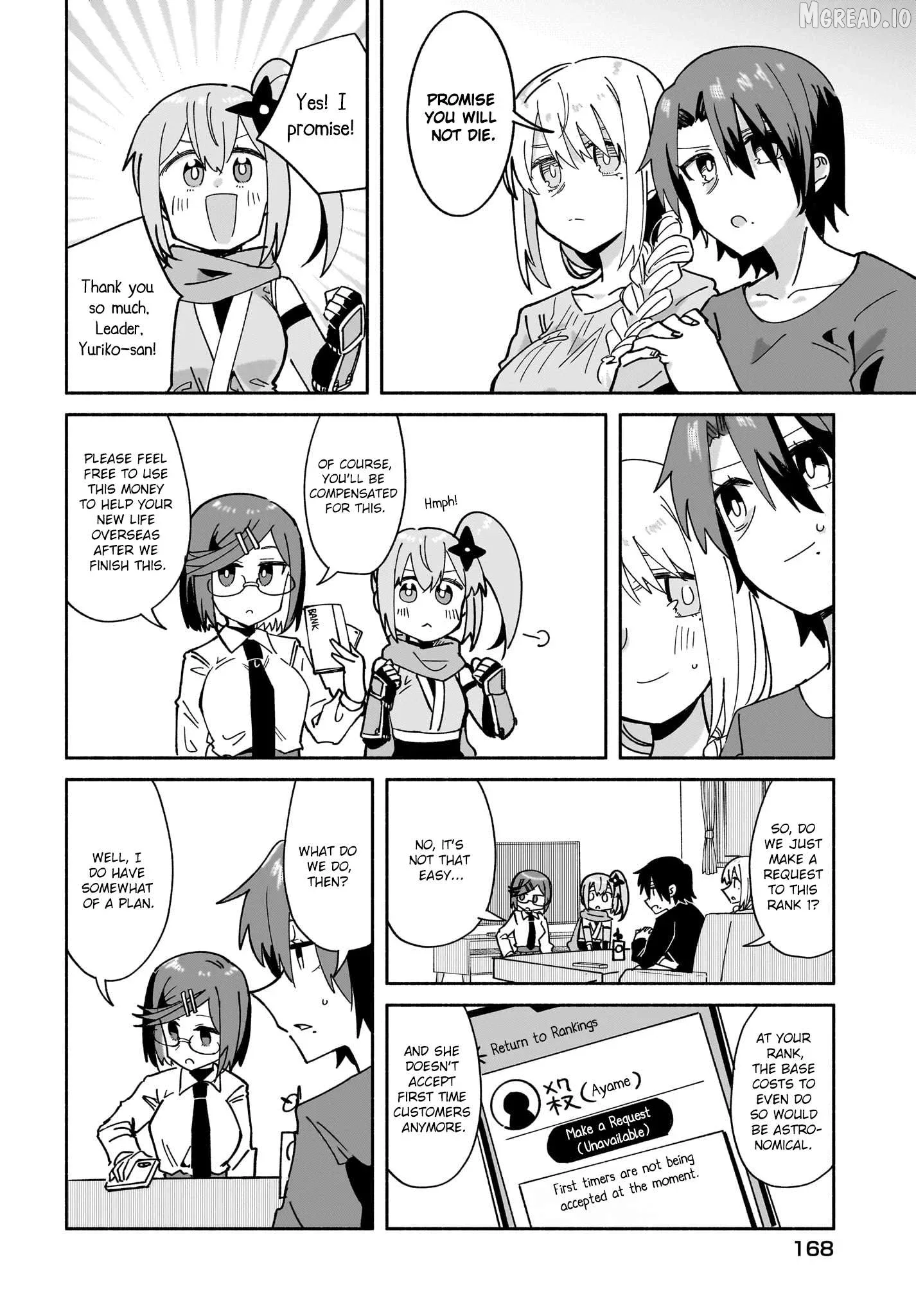 A Ninja and an Assassin Living Together Chapter 54 page 14