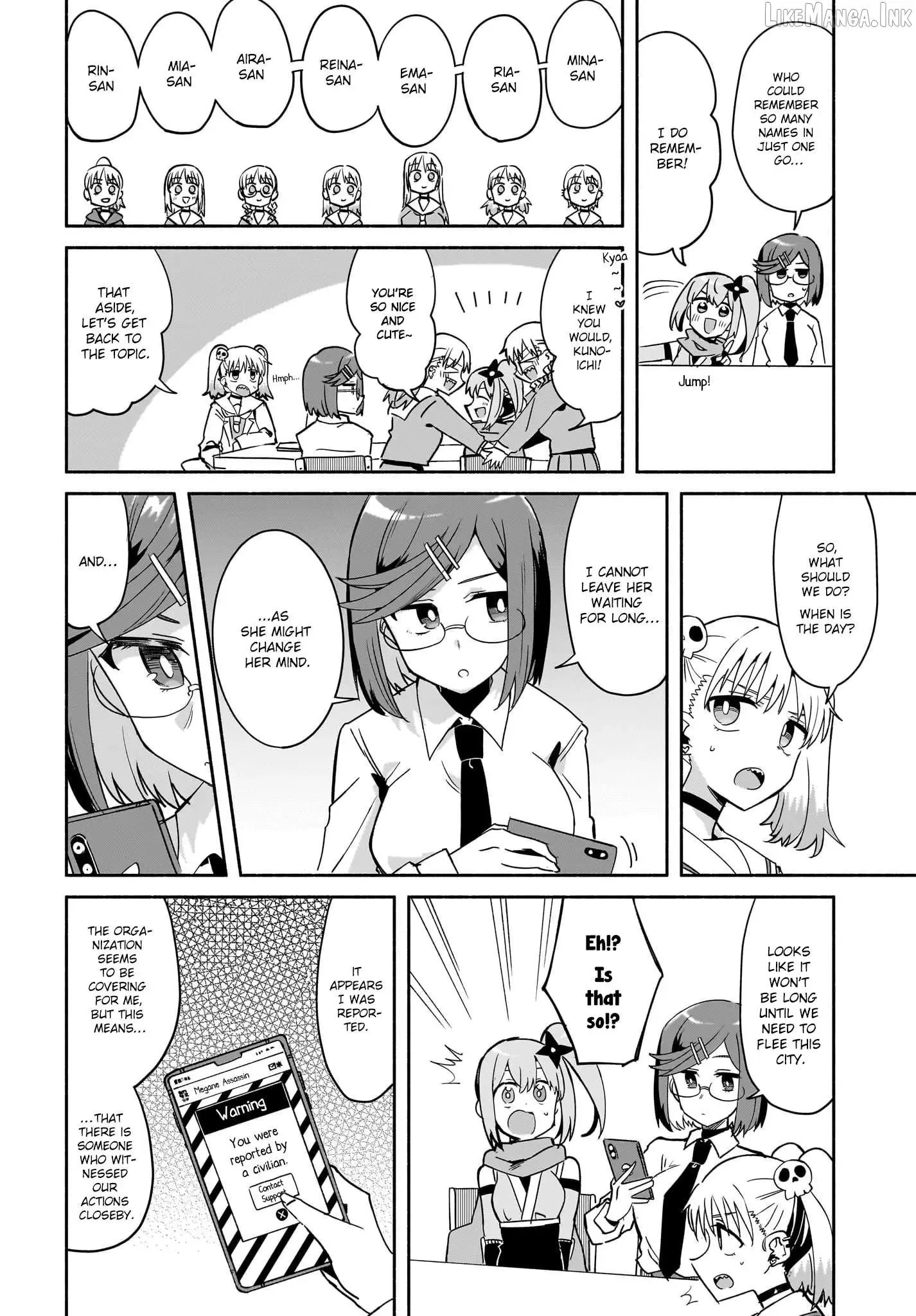 A Ninja and an Assassin Living Together Chapter 57 page 4