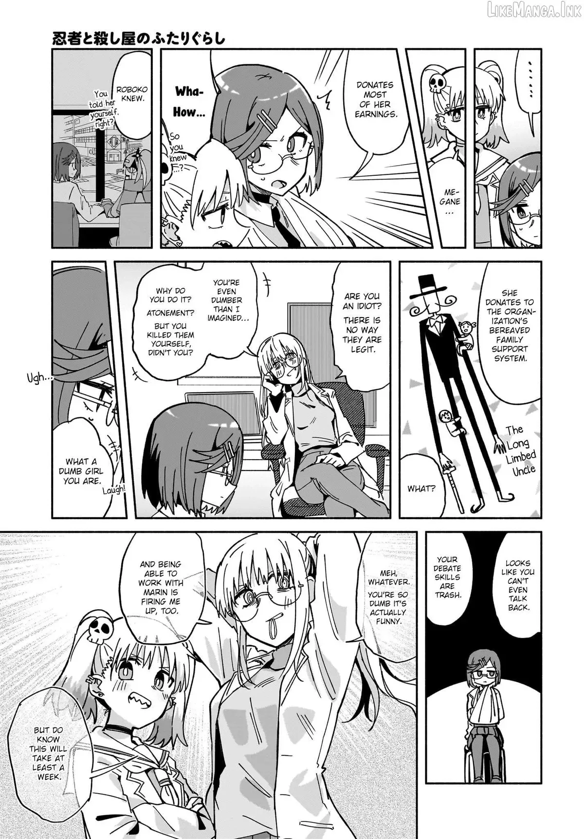 A Ninja and an Assassin Living Together Chapter 55 page 13