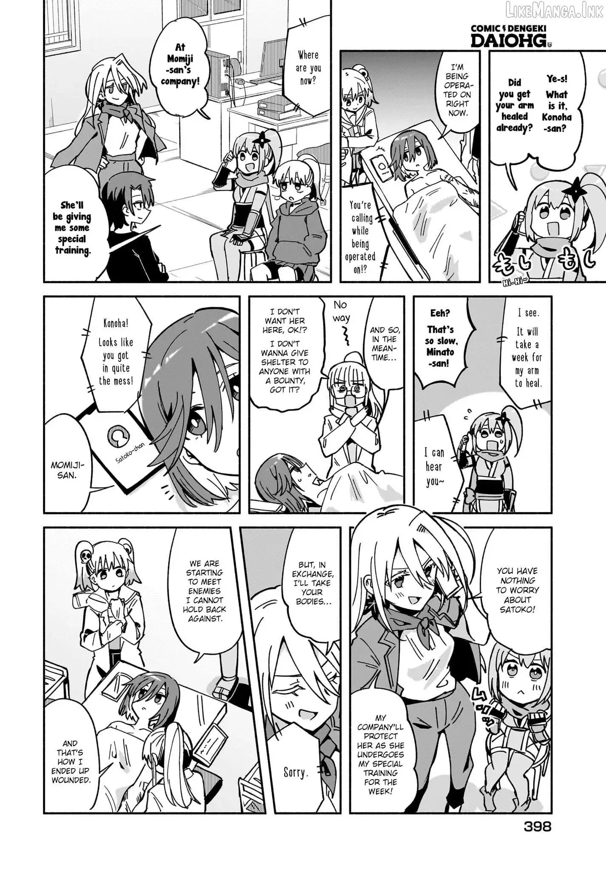 A Ninja and an Assassin Living Together Chapter 55 page 14