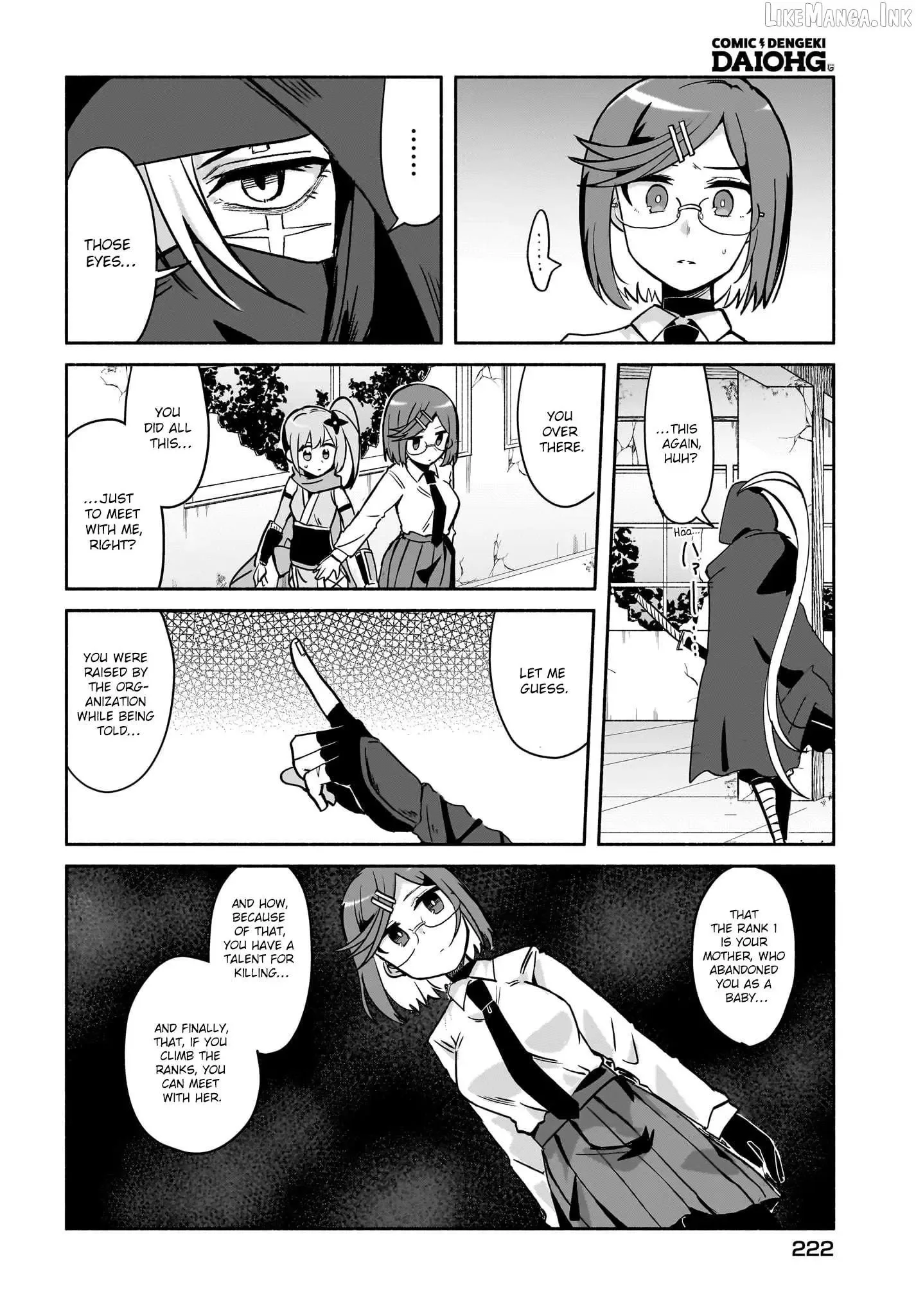 A Ninja and an Assassin Living Together Chapter 57 page 12