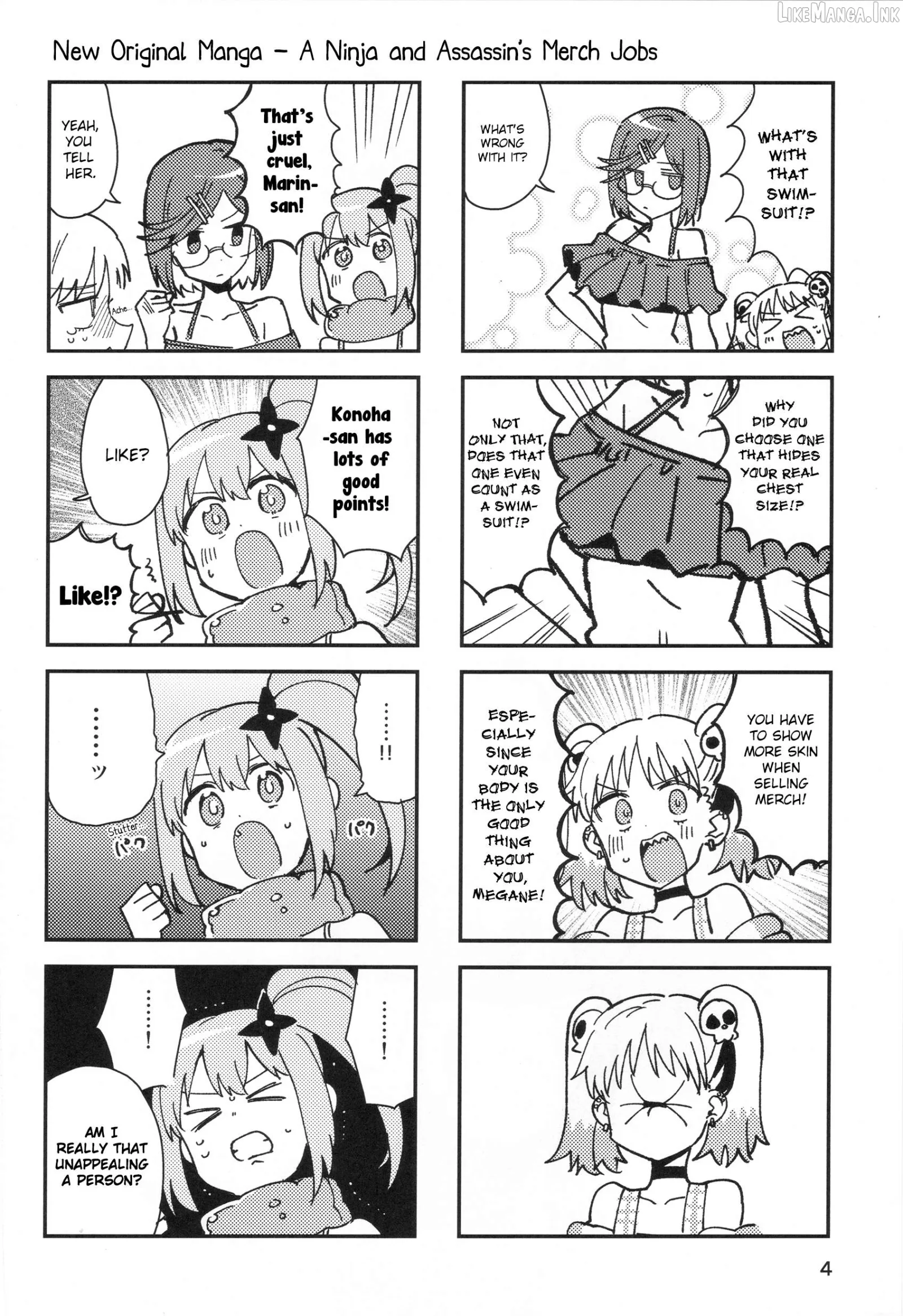 A Ninja and an Assassin Living Together Chapter 57.5 page 3