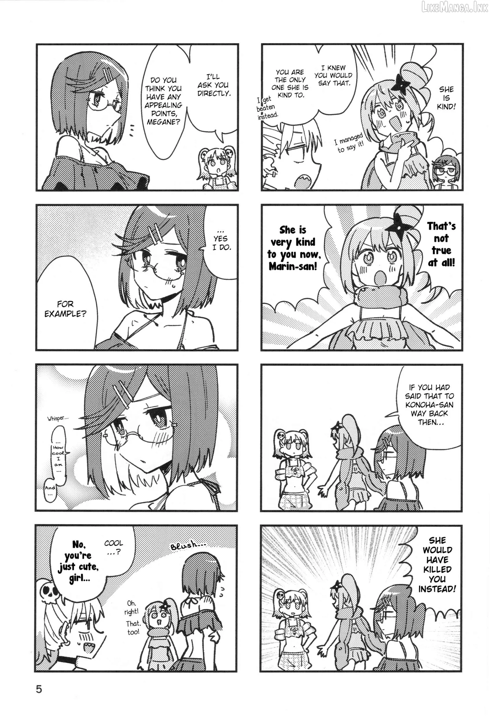 A Ninja and an Assassin Living Together Chapter 57.5 page 4