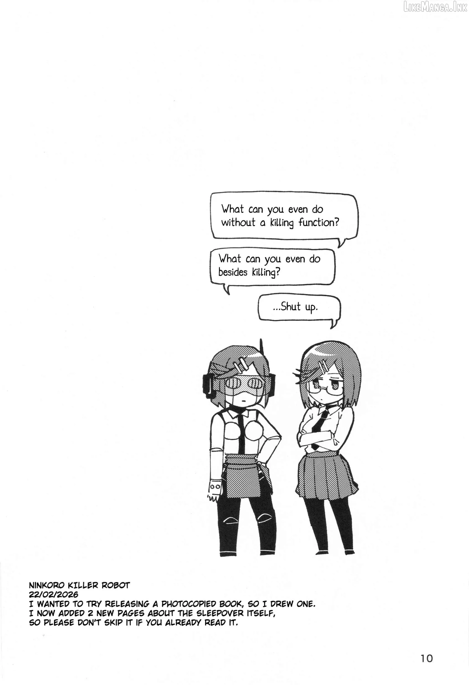 A Ninja and an Assassin Living Together Chapter 57.5 page 9