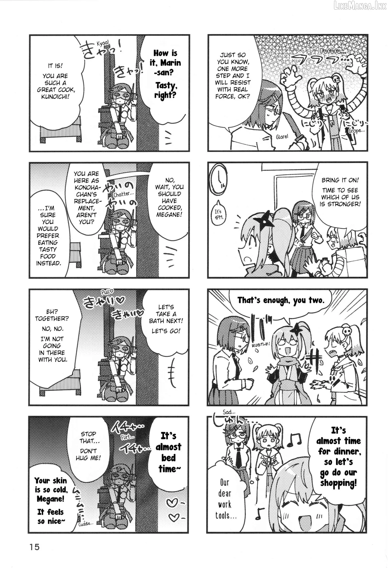 A Ninja and an Assassin Living Together Chapter 57.5 page 14