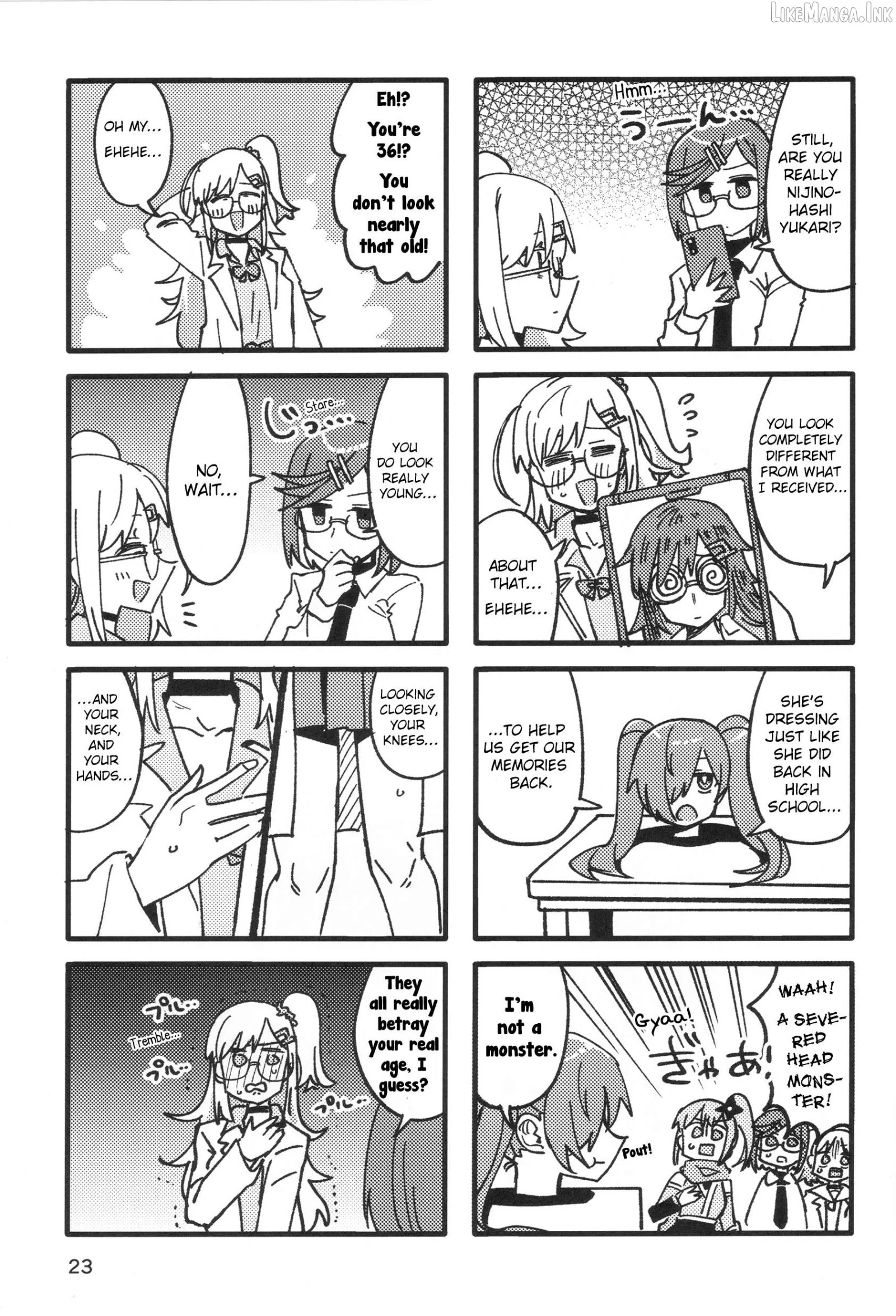 A Ninja and an Assassin Living Together Chapter 57.5 page 22