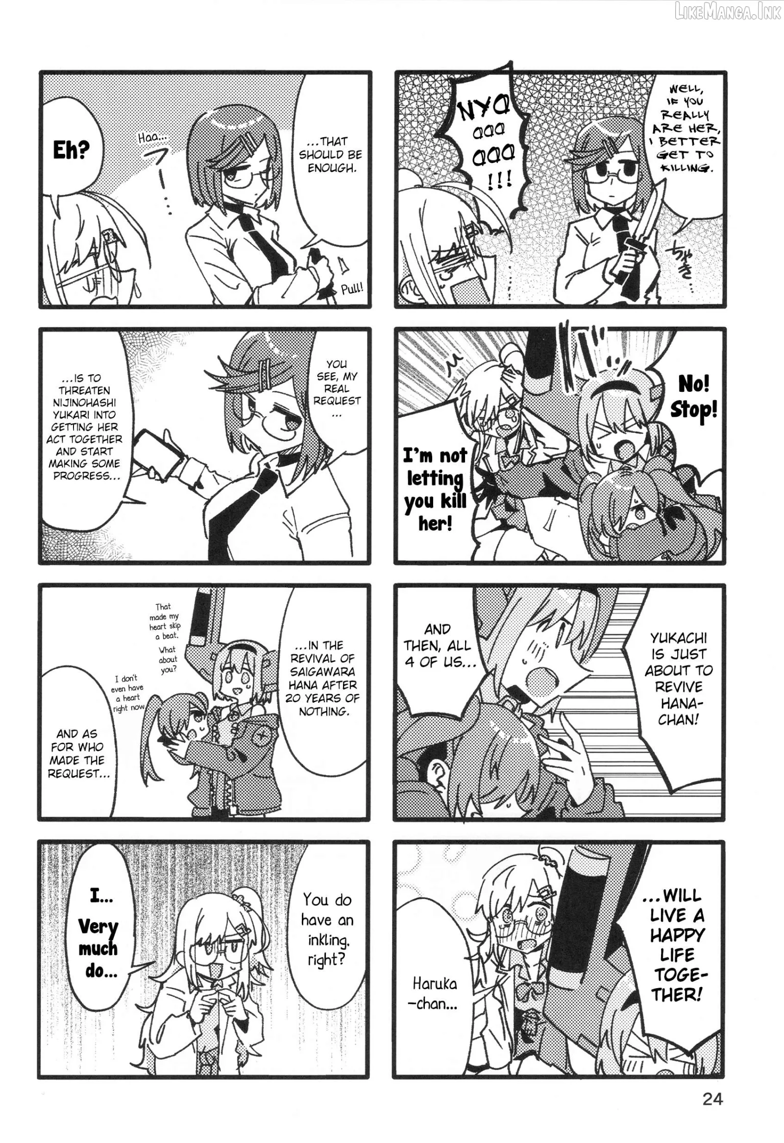 A Ninja and an Assassin Living Together Chapter 57.5 page 23
