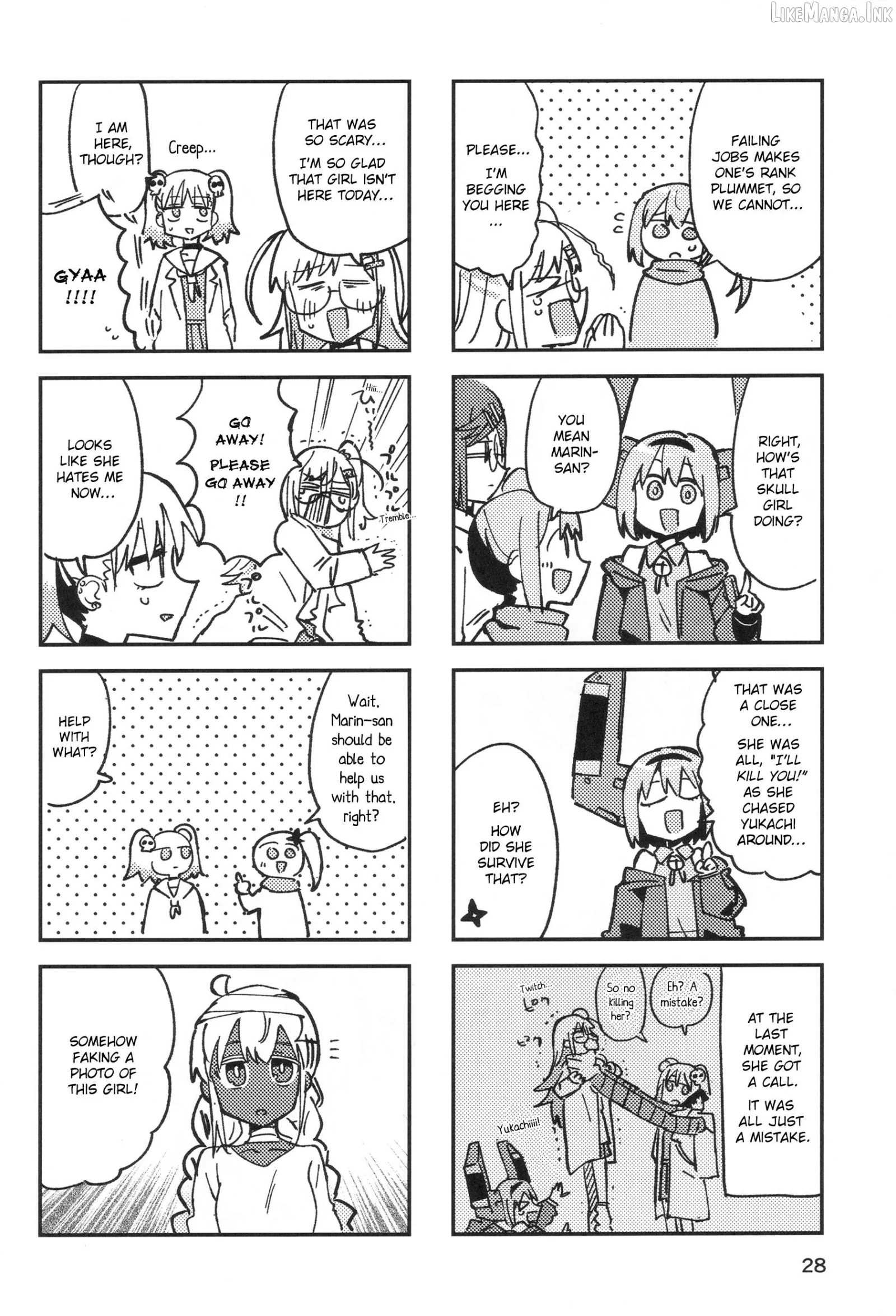 A Ninja and an Assassin Living Together Chapter 57.5 page 27