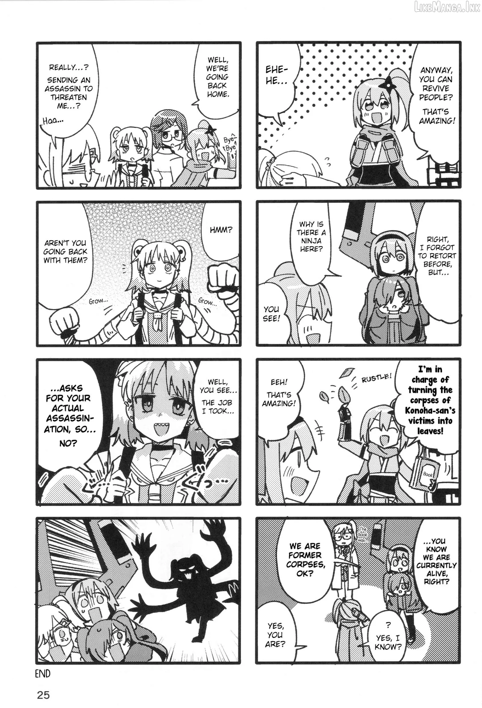 A Ninja and an Assassin Living Together Chapter 57.5 page 24