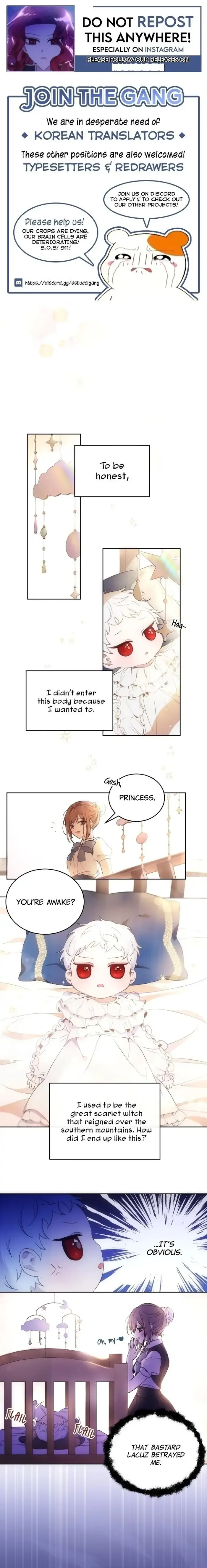 The Princess is Evil Chapter 0 page 1