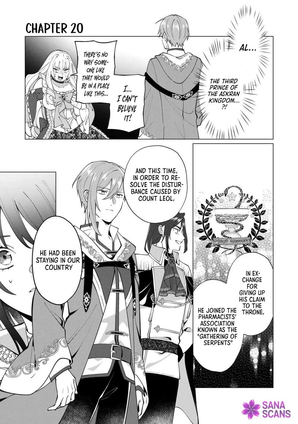 You Can Kick Me out If You Want, but I'm the One Who Made All the Medicine in This House Chapter 20 page 1
