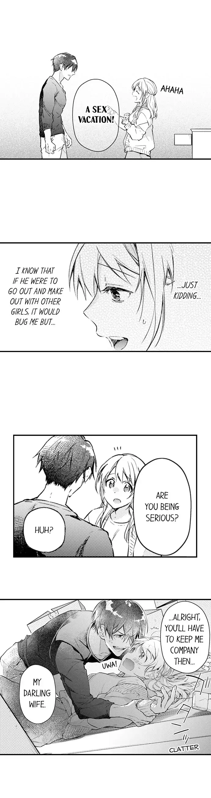 Kekkon Shitanode, Sex Yuukyuu Kudasai! Chapter 3 page 2
