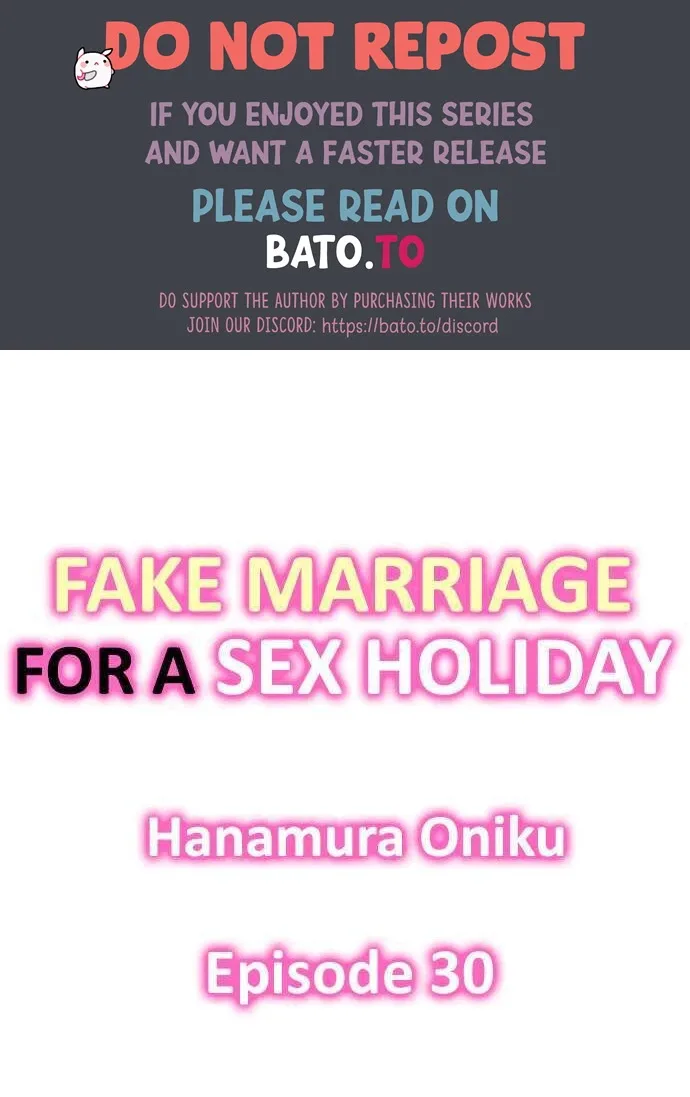 Kekkon Shitanode, Sex Yuukyuu Kudasai! Chapter 30 page 1