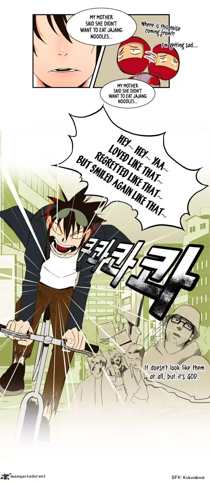 The God of High School Chapter 4 page 21