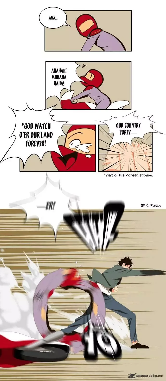 The God of High School Chapter 4 page 40