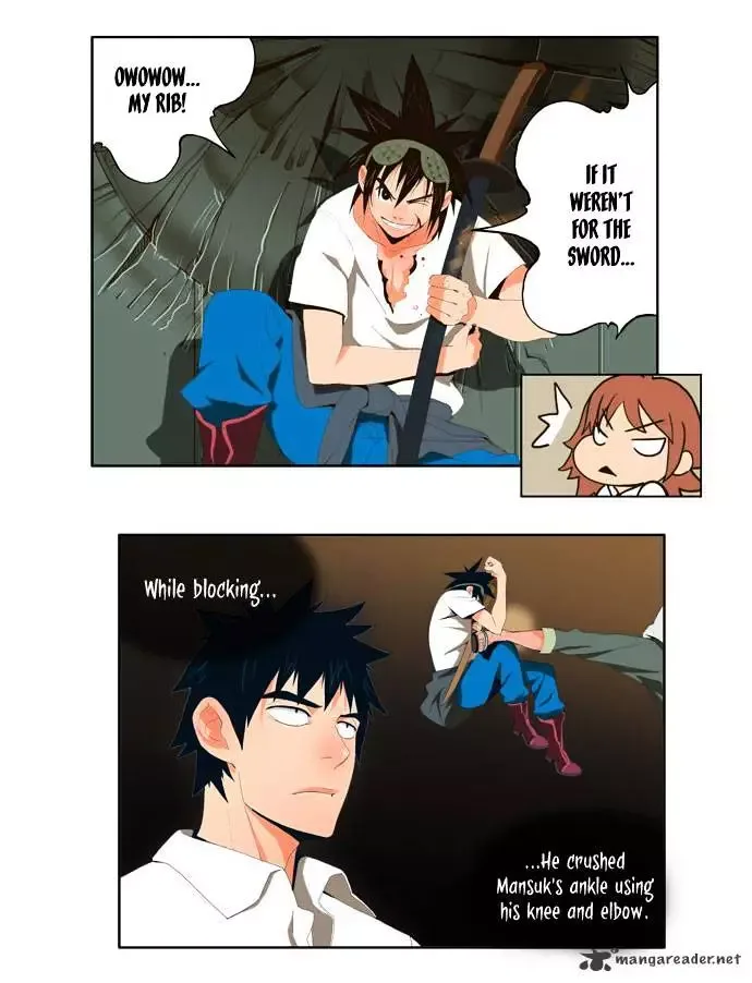The God of High School Chapter 7 page 21