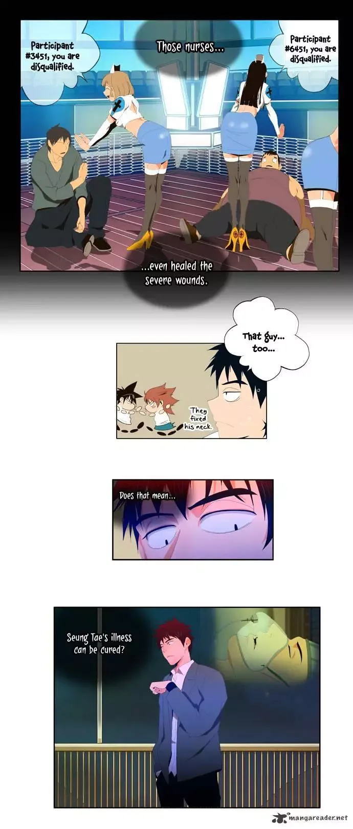 The God of High School Chapter 8 page 8