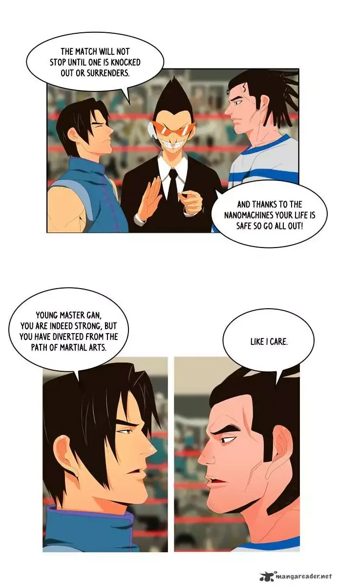 The God of High School Chapter 9 page 14
