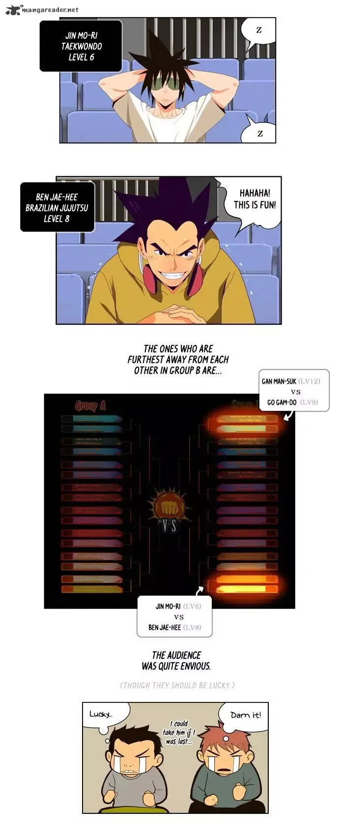 The God of High School Chapter 11 page 9
