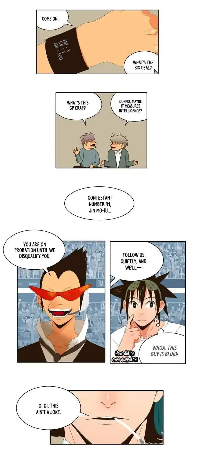 The God of High School Chapter 12 page 10