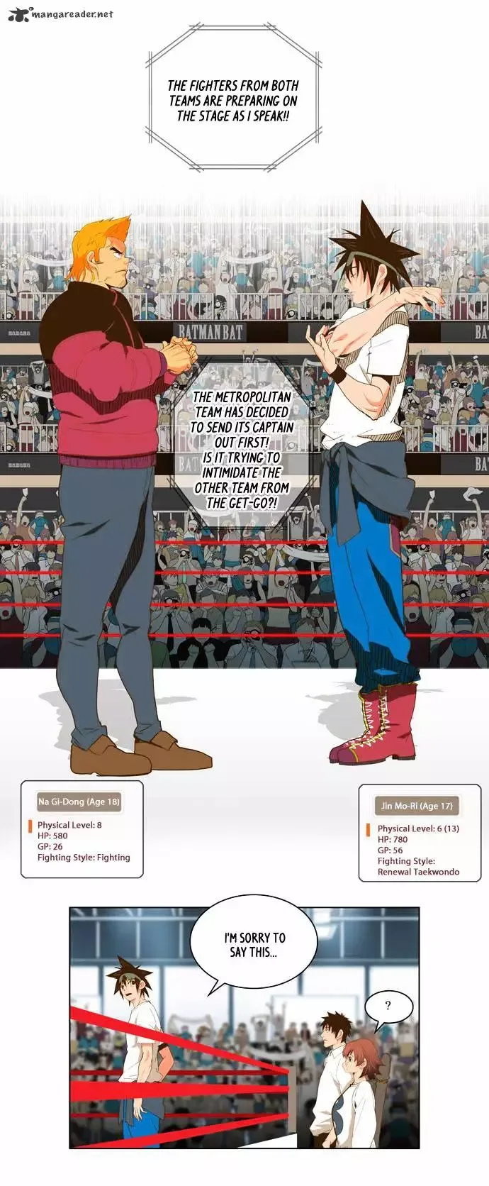The God of High School Chapter 46 page 14