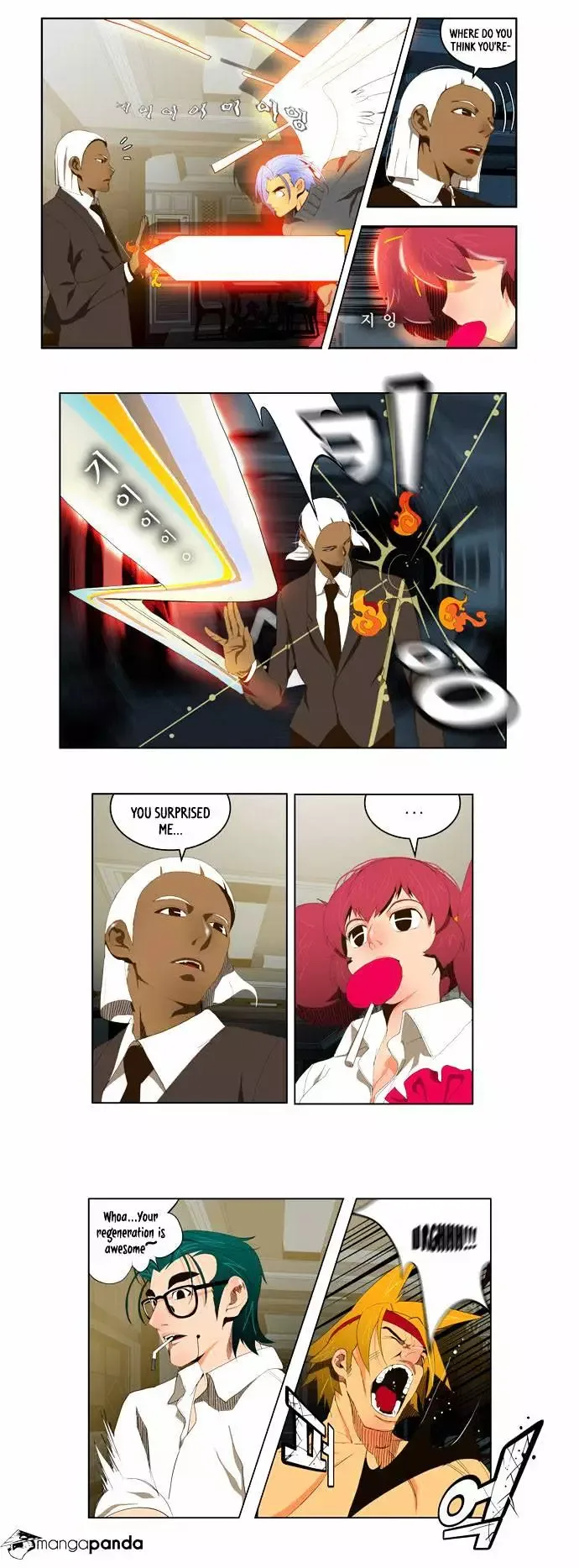The God of High School Chapter 50 page 8