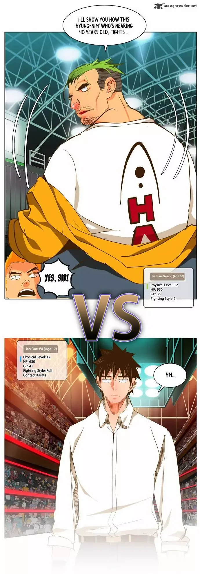 The God of High School Chapter 46 page 35