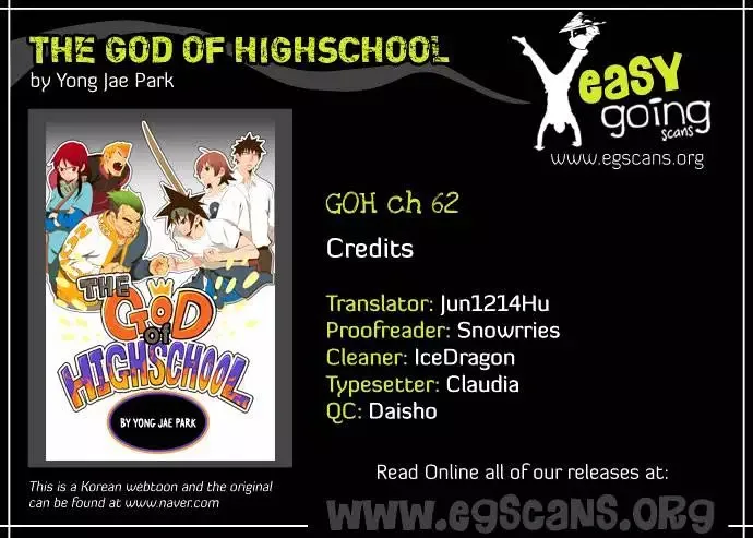 The God of High School Chapter 62 page 1