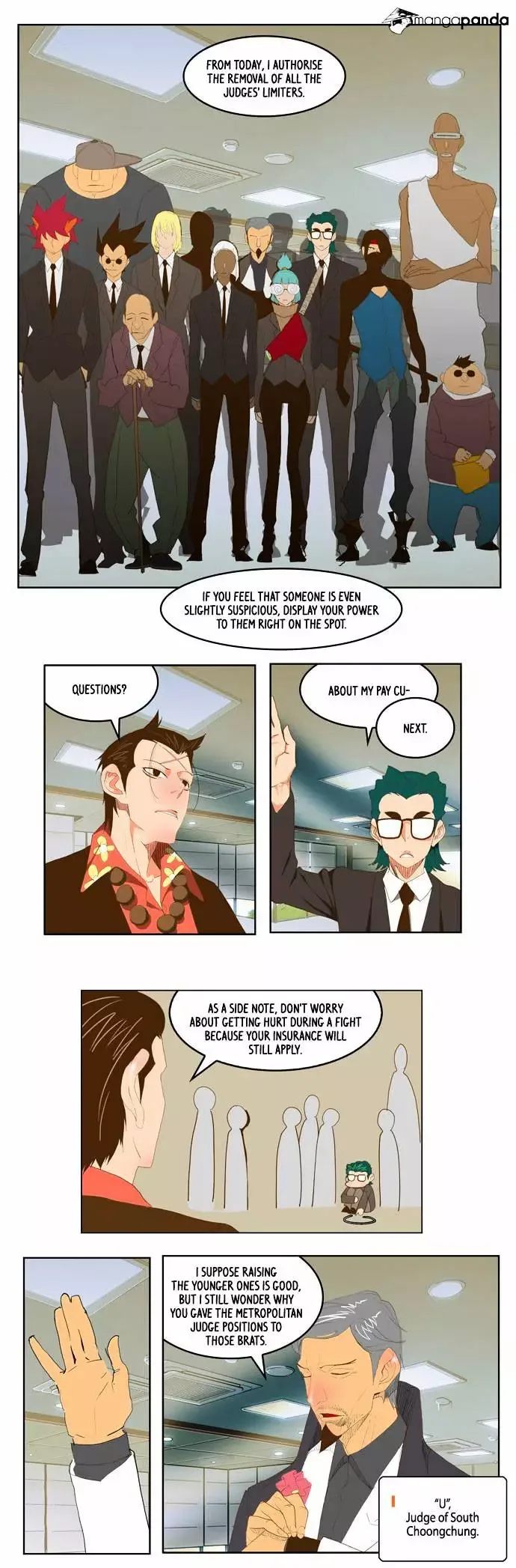 The God of High School Chapter 74 page 12