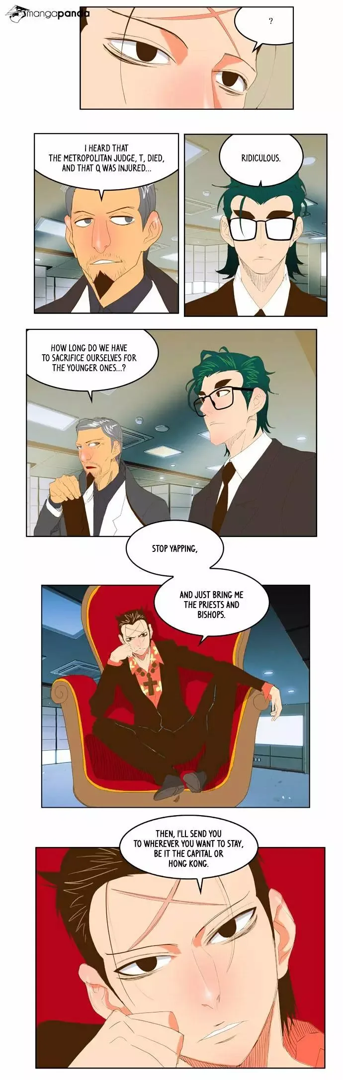 The God of High School Chapter 74 page 13