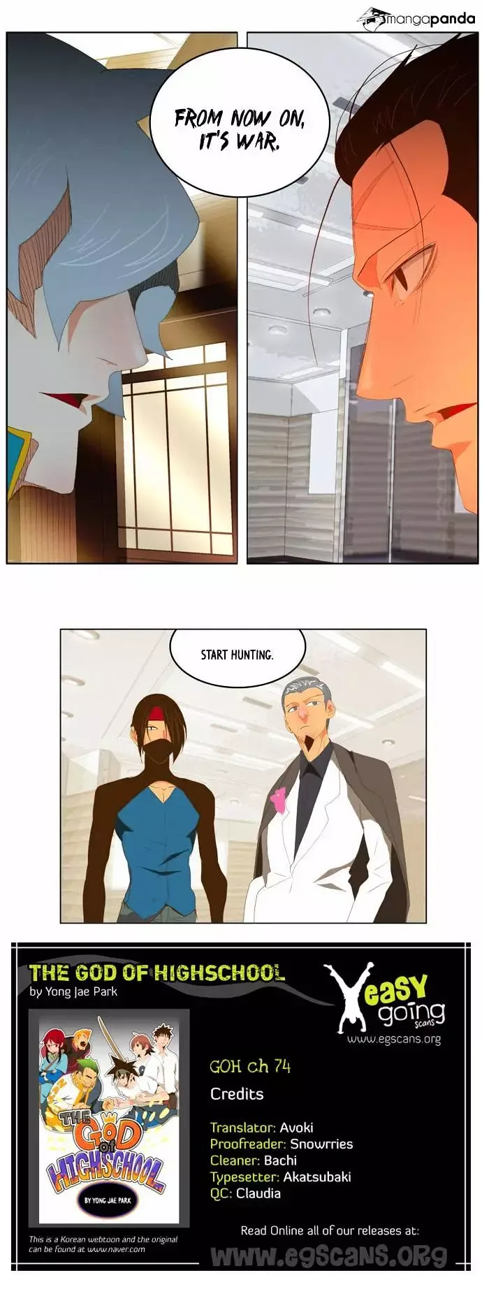 The God of High School Chapter 74 page 16