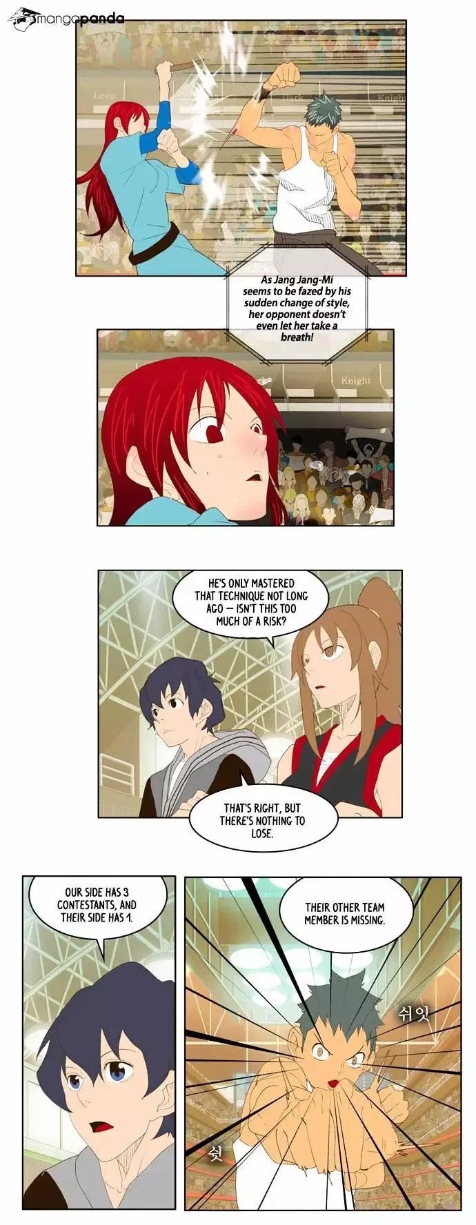 The God of High School Chapter 73 page 21