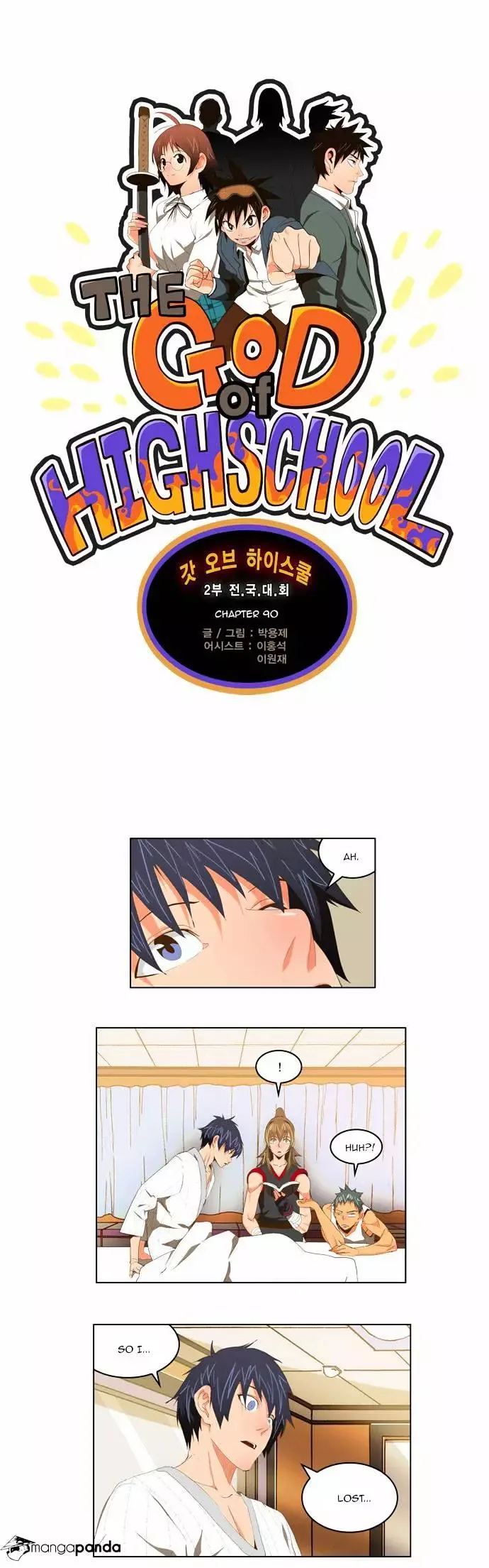The God of High School Chapter 90 page 1