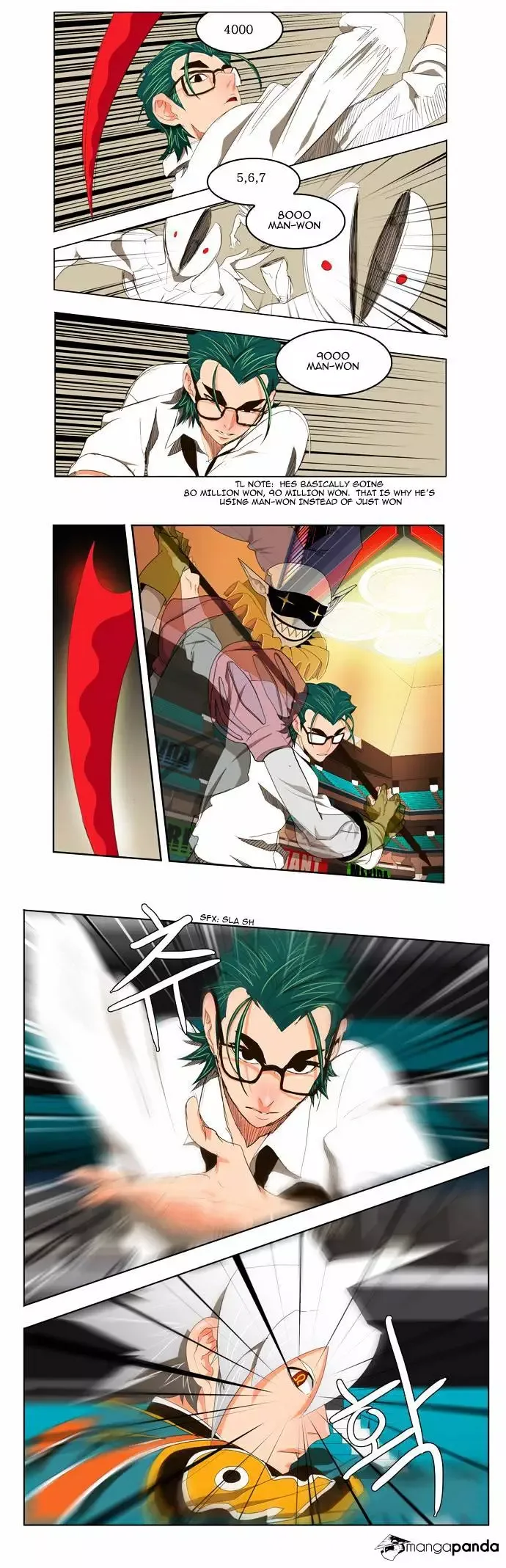 The God of High School Chapter 99 page 9
