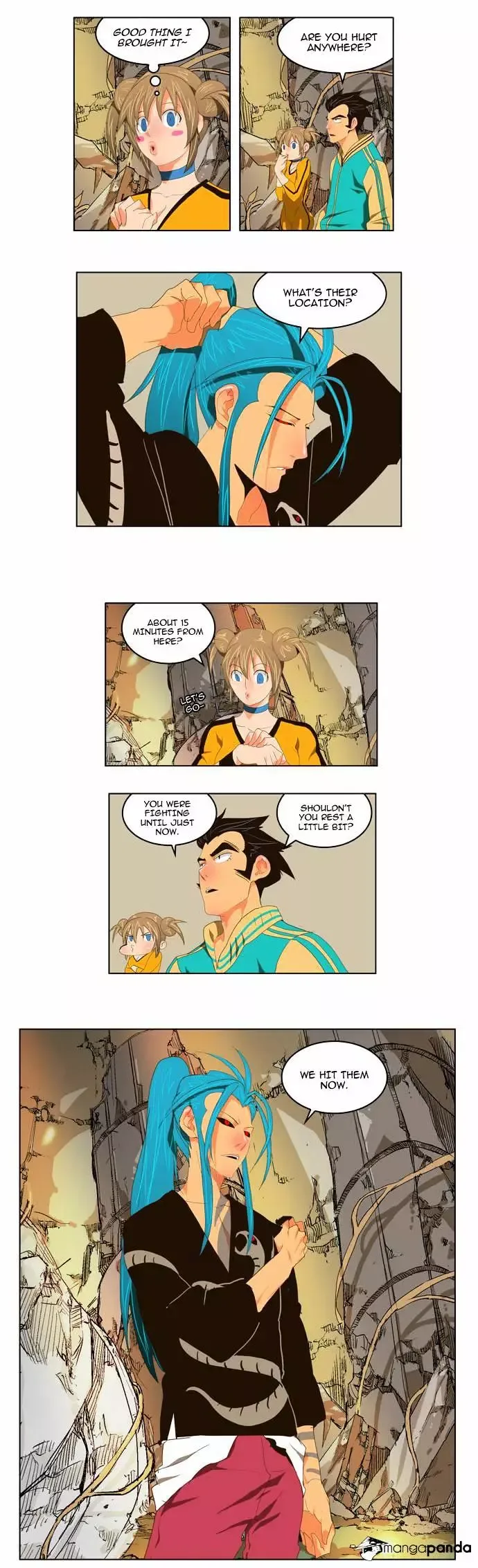 The God of High School Chapter 99 page 18