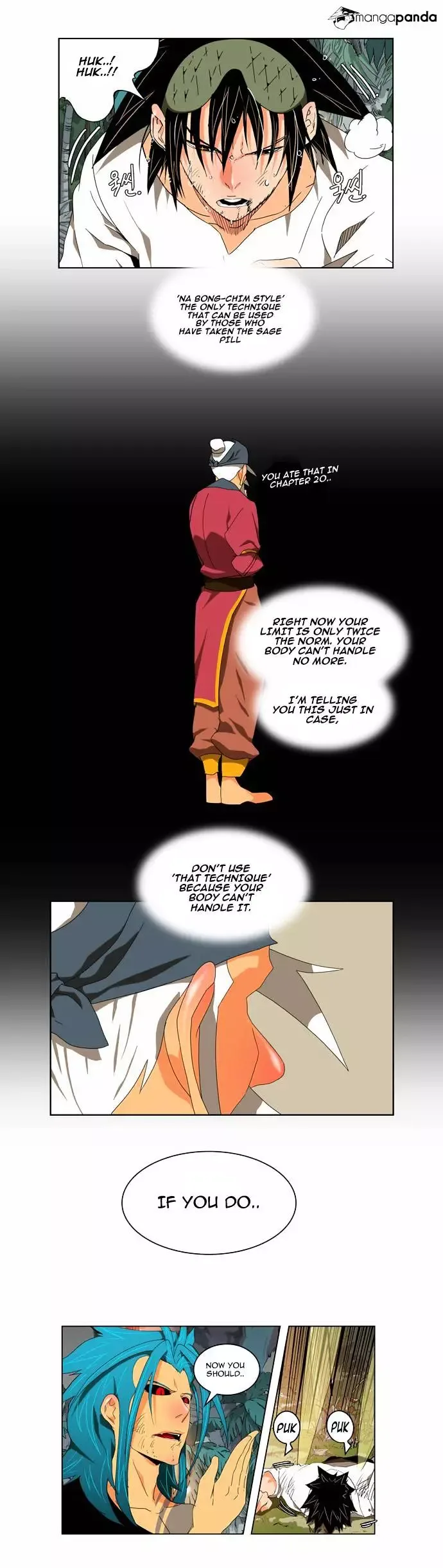 The God of High School Chapter 105 page 20