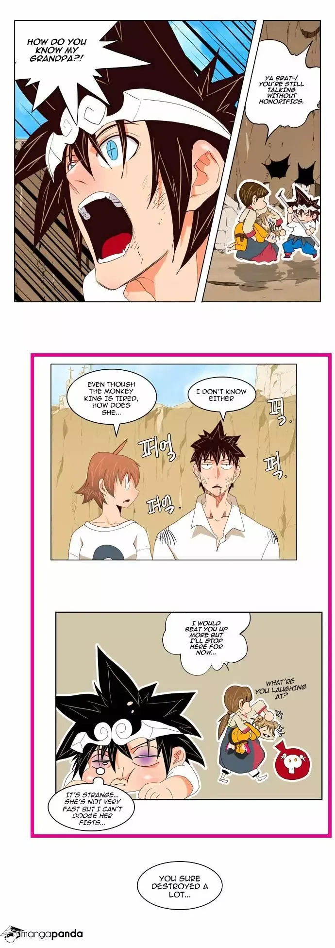 The God of High School Chapter 111 page 23