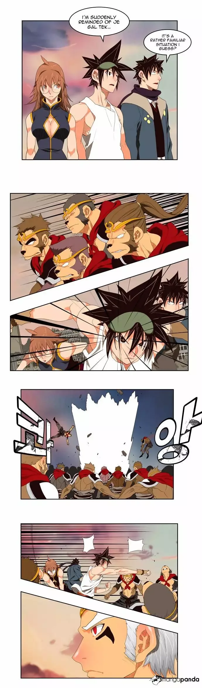 The God of High School Chapter 127 page 27