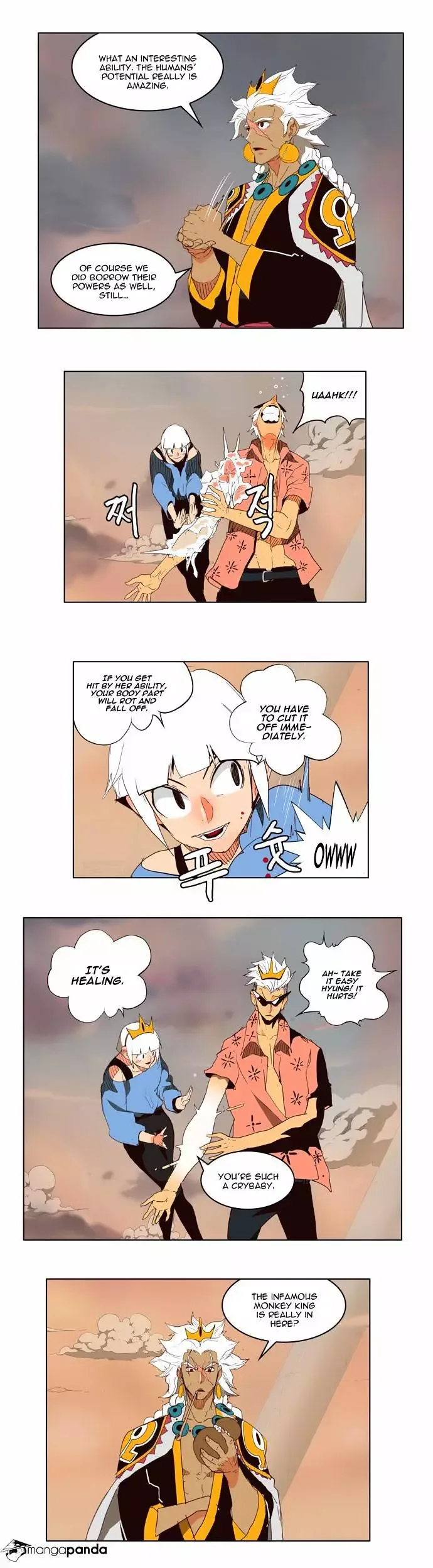 The God of High School Chapter 150 page 10